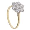 18ct Yellow Gold 1.35ct Brilliant Cut Diamond Cluster Ring
