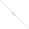 18ct White Gold 0.65ct Brilliant Cut Diamond Star Of David Pendant And Chain 18"