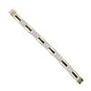 18ct Yellow And White Gold Multi-Link Bracelet 7.5"
