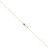 9ct Yellow Gold Malachite Petal Necklace 16"