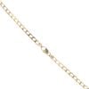 9ct Yellow And White Gold Curb Chain 22"