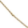 18ct Yellow And White Gold Fancy Chain 18"