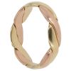 18ct Yellow And Rose Gold Fancy Twist Band