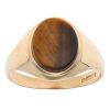 9ct Yellow Gold Tiger's Eye Signet Ring