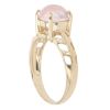 9ct Yellow Gold Moonstone Open Work Ring