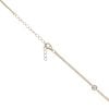 Silver Gold Plated Cubic Zirconia Chain 16"