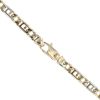 18ct Yellow And White Gold Fancy Chain 20"