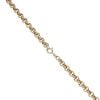 9ct Yellow Gold Hallmarked Ingot Pendant And Chain 24"