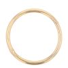 18ct Yellow Gold Plain Hinged Bangle