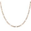 9ct Yellow Gold Figaro Chain 18"