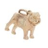 9ct Yellow Gold Bulldog Pendant