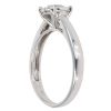 18ct White Gold 0.50ct Brilliant Cut Diamond Solitaire Ring