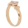 9ct Yellow Gold Cubic Zirconia Solitaire Ring