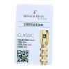 14ct Yellow Gold Monaco Curb Classic Plain Lock Bracelet 8.5"