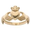 14ct Yellow Gold Claddagh Ring