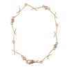 9ct Yellow Gold 0.05ct Diamond Bracelet 7"