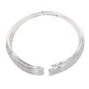 14ct White Gold 5.00ct Brilliant Cut Diamond Bangle