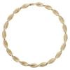 9ct Yellow Gold Patterned Twist Bangle