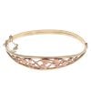 9ct Yellow and Rose Gold Clogau Vine Of Life Hinged Bangle