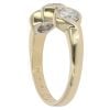 18ct Yellow Gold 1.30ct Diamond Trilogy Ring