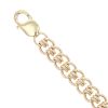 9ct Yellow Gold Spiral Bracelet 8"