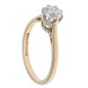 9ct Yellow Gold Cubic Zirconia Single Stone Ring