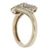9ct Yellow Gold 0.60ct Brilliant Cut Diamond Cluster Ring