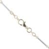 9ct Yellow And White Gold Fancy Bar Link Chain 18"