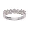 18ct White Gold 1.24ct Diamond Half Eternity Ring