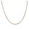 9ct Yellow and White Gold Byzantine Chain 16"