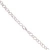 Silver Patterned And Plain Belcher Chain 20" By Icesia