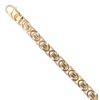 9ct Yellow Gold Byzantine Bracelet 7"