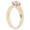 9ct Yellow Gold Cubic Zirconia Single Stone Ring