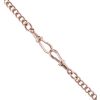 9ct Rose Gold Albert T-Bar Chain 18"