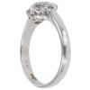 18ct White Gold 0.50ct Brilliant Cut Diamond Trilogy Ring
