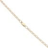 9ct Yellow Gold Cubic Zirconia Witch Pendant and Chain 26"