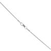 18ct White Gold 0.33ct Diamond Fancy Chain 18"