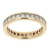 18ct Yellow Gold 2.00ct Princess Cut Diamond Full Eternity Ring