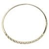 9ct Yellow Gold 0.15ct Brilliant Cut Diamond Bangle
