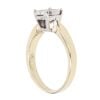 9ct Yellow Gold 0.15ct Brilliant Cut Diamond Cluster Ring