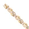 18ct Yellow Gold 2.25ct Brilliant Cut Diamond Bracelet 7"