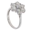 18ct White Gold 2.25ct Diamond Cluster Ring