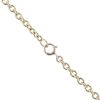 9ct Yellow Gold Cubic Zirconia Cross Pendant And Chain 24"