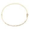 14ct Yellow Gold Greek Key Hinged Bangle