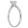 Platinum 0.61ct Princess Cut Diamond Solitaire Ring