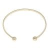 9ct Yellow Gold Plain Torque Bangle
