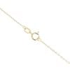 Children's 14ct Yellow Gold Mother Mary Pendant And Chain 18"