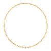 18ct Yellow Gold Patterned Bangle