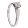 14ct White Gold 0.50ct Brilliant Cut Diamond Solitaire Ring