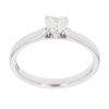 18ct White Gold 0.35ct Heart Cut Diamond Solitaire Ring